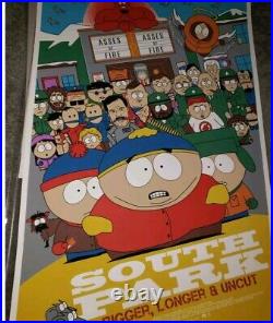 South Park Asses Of FIRE Movie Poster, Bigger, Longer & Uncut