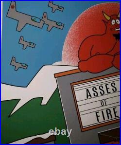 South Park Asses Of FIRE Movie Poster, Bigger, Longer & Uncut