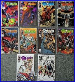 Spawn #1-10? Complete Run Inc. Posters/Coupons Image Comics VF-NM