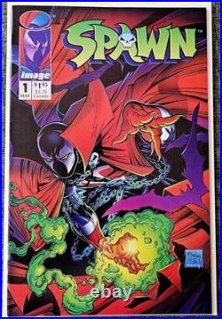 Spawn #1-10? Complete Run Inc. Posters/Coupons Image Comics VF-NM