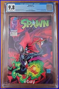 Spawn 1 CGC 9.8 1st appearance of Spawn with Spawn pinup poster