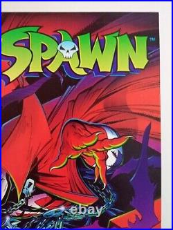 Spawn # 1 First App Poster Attached Image Comics