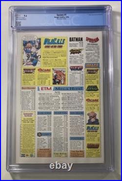 Spawn #1 Newsstand CGC 9.6 Image Comics 1992 Mcfarlane Poster 1st Appearance Key