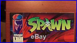 Spawn #1 Newsstand Edition With Poster TWO (2) COPIES! 9.0 or better Hot Book