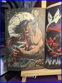 Spawn 1 Story & Cover & Art Todd Mcfarlane Rare Error Variant 1992 Mini Poster