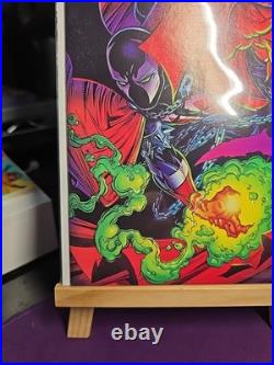 Spawn 1 Story & Cover & Art Todd Mcfarlane Rare Error Variant 1992 Mini Poster