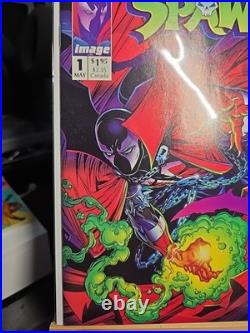 Spawn 1 Story & Cover & Art Todd Mcfarlane Rare Error Variant 1992 Mini Poster