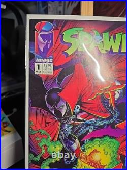 Spawn 1 Story & Cover & Art Todd Mcfarlane Rare Error Variant 1992 Mini Poster