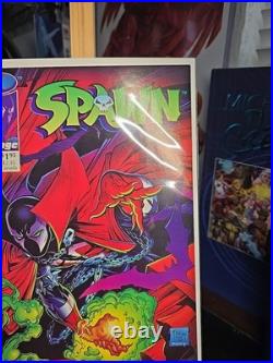 Spawn 1 Story & Cover & Art Todd Mcfarlane Rare Error Variant 1992 Mini Poster