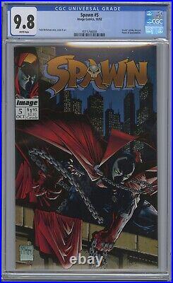 Spawn 5 Cgc 9.8 Todd Mcfarlane Death Billy Kincaid Spawnmobile Poster 1992