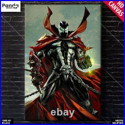 Spawn Poster Canvas Justice League Comic Book Cover Wall Art Print