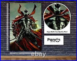 Spawn Poster Canvas Justice League Comic Book Cover Wall Art Print