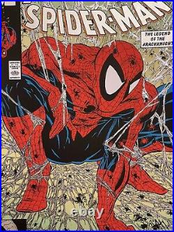 Spider-Man #1 Platinum Variant Art Print Poster Comic Mondo Todd McFarlane