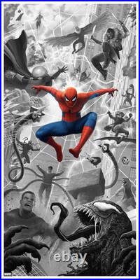 Spider-Man AP Variant by Pablo Olivera Ltd Edition x/10 Poster Print MINT Art