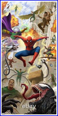 Spider-Man AP by Pablo Olivera Ltd Edition x/15 Poster Print MINT Art