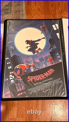 Spider-Man Into the Spider-Verse (Glow) Poster by Matt Ferguson & Florey 24x36 Spider-Man Into the Spider-Verse (Glow) Poster by Matt Ferguson & Florey 24x36