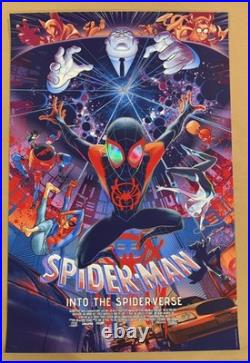 Spider-Man Into the Spider-Verse Martin Ansin Movie Poster Art Print Mondo