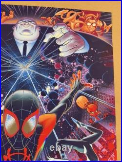 Spider-Man Into the Spider-Verse Martin Ansin Movie Poster Art Print Mondo
