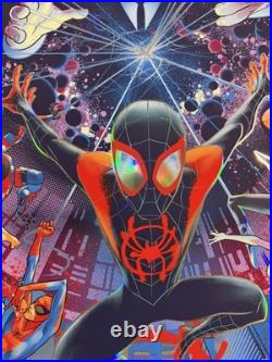 Spider-Man Into the Spider-Verse Martin Ansin Movie Poster Art Print Mondo