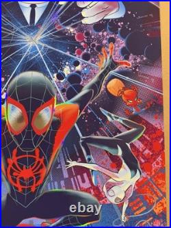 Spider-Man Into the Spider-Verse Martin Ansin Movie Poster Art Print Mondo