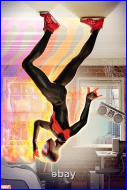 Spider-Man Miles Morales by Devin Schoeffler Ltd Edition x/250 Poster Print Art