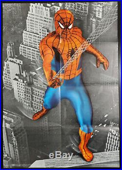 Spider-Man Photo Poster (1973) Marvel Value Stamp Book Series A Mail-Away 18x24
