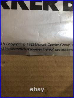 Spider-Man Poster 1982 Parker Brothers Video Game Cartridge 36x23 Beat up