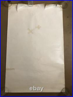 Spider-Man Poster 1982 Parker Brothers Video Game Cartridge 36x23 Beat up