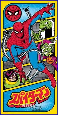 Spider-Man Variant Hobgoblin Lizard Dr Octopus by Mark Daniels SIGNED Poster Art Spider-Man Variant Hobgoblin Lizard Dr Octopus by Mark Daniels SIGNED Poster Art