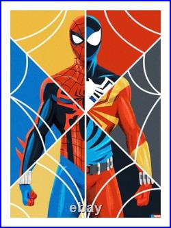 Spider-Man by Danny Haas SIGNED Ltd Edition x/295 Poster Print Art MINT