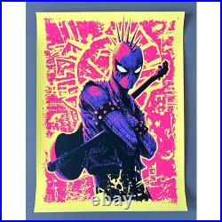 Spider-Punk Poster Tracie Ching 18x24 Marvel BNG Mondo x/200 Limited Edition Spider-Punk Poster Tracie Ching 18x24 Marvel BNG Mondo x/200 Limited Edition