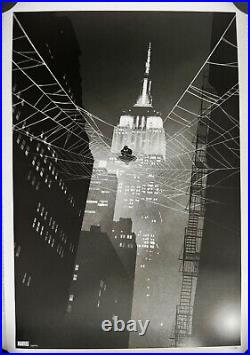 Spider-man Poster Marvel Print Marko Manev Nyc Empire State Building #155/200