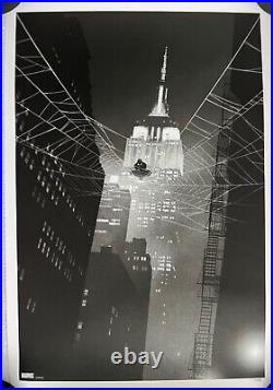 Spider-man Poster Marvel Print Marko Manev Nyc Empire State Building #155/200