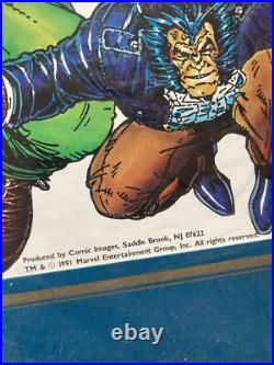 SpiderMan sealed Marvel Poster Print 1991 Comic Images 12.5x15.5 Arthur Adams