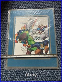 SpiderMan sealed Marvel Poster Print 1991 Comic Images 12.5x15.5 Arthur Adams