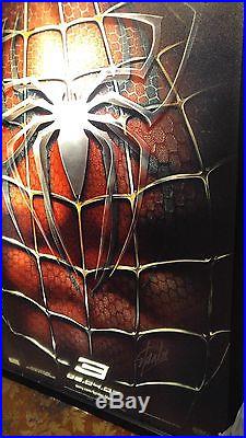 Spiderman 3 lenticular poster signed by Stan Lee