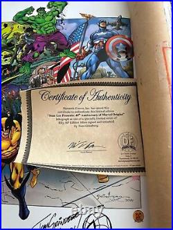 Stan Lee 40th Anniversary Marvel Origins Lith. Signed Limited Edition 39/50 COA