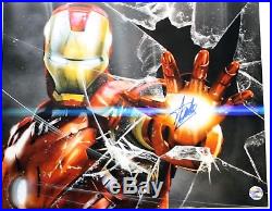Stan Lee Autographed Singed IRON MAN Poster (Stan Lee Authenticated) 1