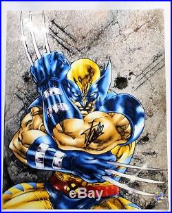 Stan Lee Autographed Singed WOLVERINE Poster (Stan Lee Authenticated) 1