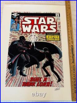 Stan Lee Signed Sw 44 Marvel Cover Giclee High Quality Matte/textured Paper