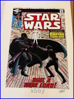 Stan Lee Signed Sw 44 Marvel Cover Giclee High Quality Matte/textured Paper