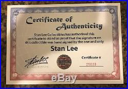 Stan Lee for President Litho Signed by Stan Lee with COA Limited CAPTAIN AMERICA