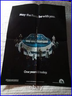 Star Wars Double Sided Reprint #1 Poster Comic Book Promo Copy VHTF Near Mint