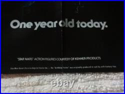 Star Wars Double Sided Reprint #1 Poster Comic Book Promo Copy VHTF Near Mint