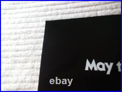 Star Wars Double Sided Reprint #1 Poster Comic Book Promo Copy VHTF Near Mint