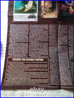 Star Wars Double Sided Reprint #1 Poster Comic Book Promo Copy VHTF Near Mint