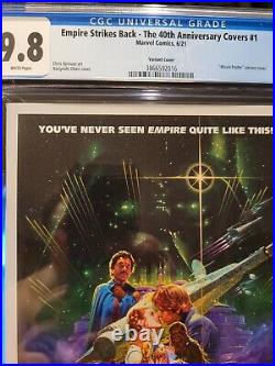 Star Wars Empire 40th Anniv Cvr Sprouse #1 Movie Poster Variant Cgc 9.8