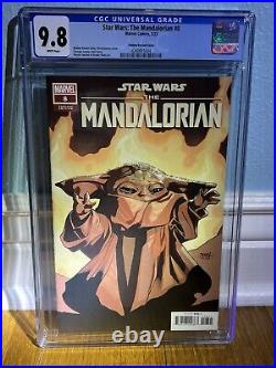 Star Wars Mandalorian #8 CGC 9.8 Dodson 150 INCENTIVE Variant 2023