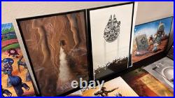 Star Wars / Marvel / DC Collectible Art Prints & Book Set