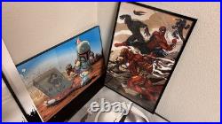 Star Wars / Marvel / DC Collectible Art Prints & Book Set